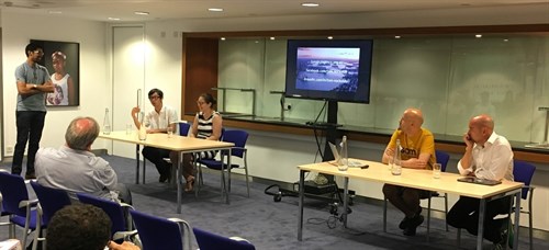 Post-Subsidy Event image of the panel during the question and answer session