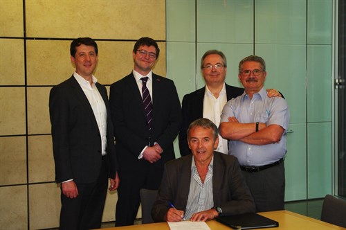 Pfalzsolar Project photo of the Signing